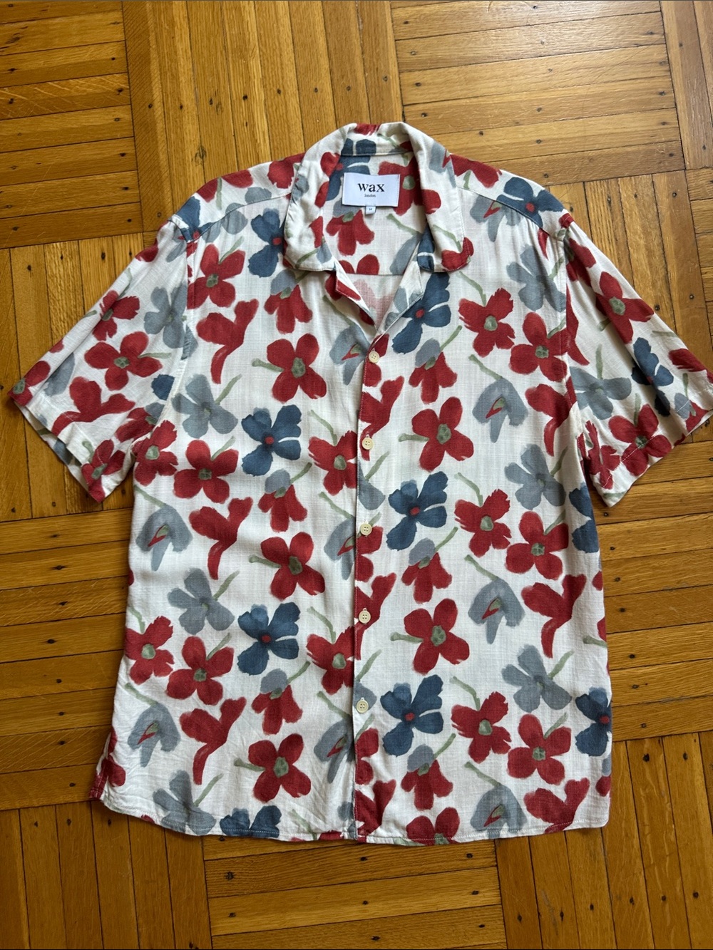 WAX London Short-Sleeve Button-Up Shirt
